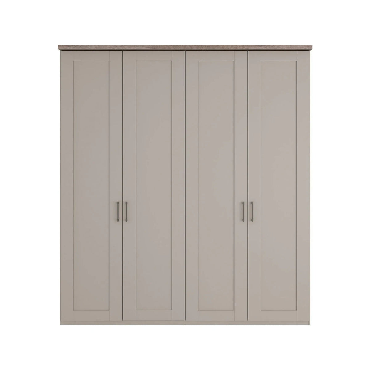 A four-door Wiemann Trurpo wardrobe Width 200 Height 220cm