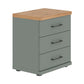 Wiemann Truro 3 Drawer Bedside Table