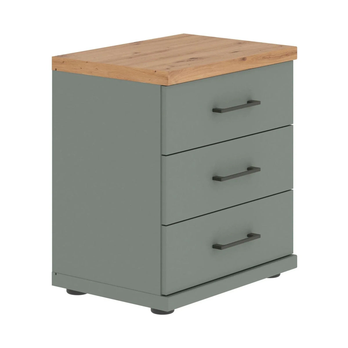 Wiemann Truro 3 Drawer Bedside Table
