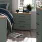 Wiemann Truro 3 Drawer Bedside Table