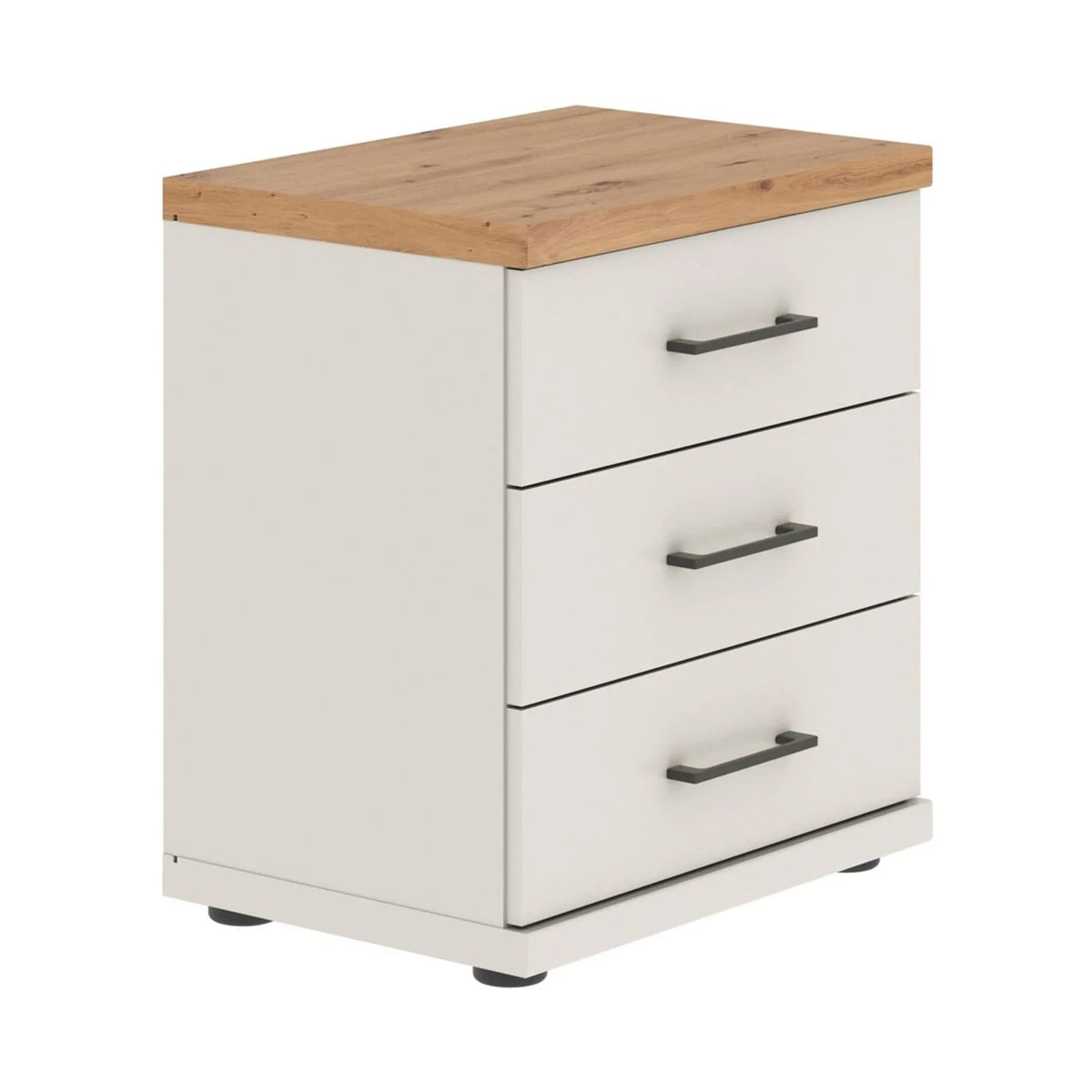 Wiemann Truro 3 Drawer Bedside Table