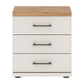 Wiemann Truro 3 Drawer Bedside Table