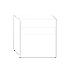 Wiemann Vilmar 5 Drawer Chest of Drawers - VIP - Pendle Village Furniture