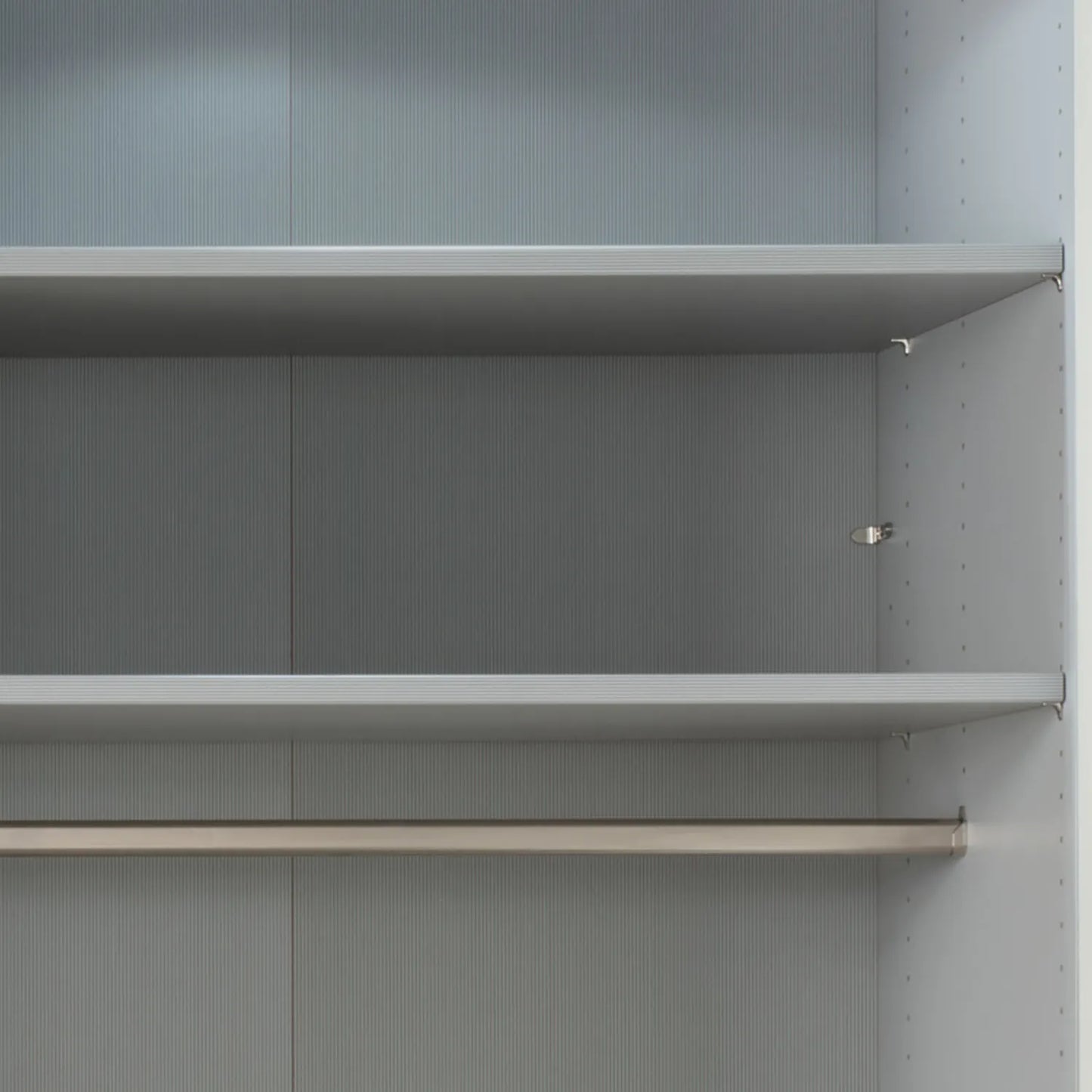 Tulsa 3 Door Graphite Sliding Door Wardrobe with Oak Decking 