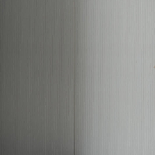 Zenith 250cm Champagne Glass 5 Door Wardrobe with Mirror 