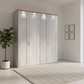 Wiemann Kempton 200cm 4 Door Hinged Wardrobe