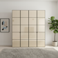 Zenith 200cm Champagne Glass 4 Door Wardrobe with Mirror