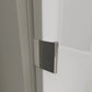 Zenith 250cm Havana Glass 5 Door Wardrobe - W250cm