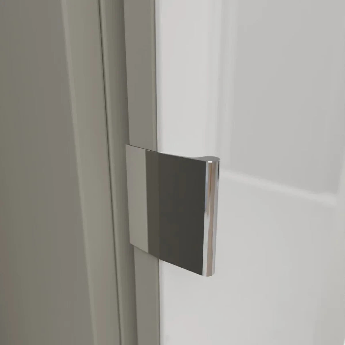 Zenith 250cm Havana Glass 5 Door Wardrobe - W250cm