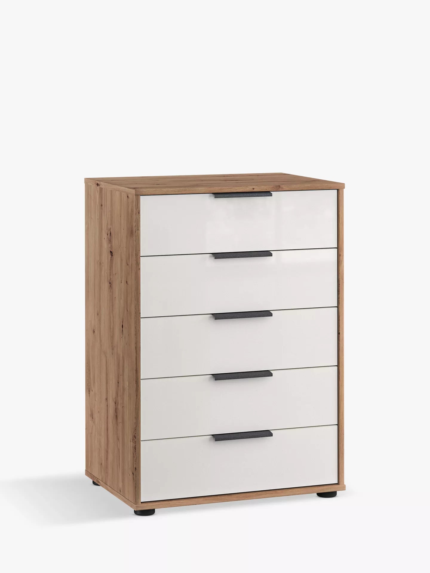 Wiemann Saka 60cm glass chest with five storage drawers