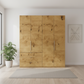 Wiemann Loft 4 Doors & 3 Drawers With Bi-Fold Doors Wardrobe in Bianco Oak Front view