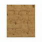 Wiemann Loft 4 Doors & 3 Drawers With Bi-Fold Doors Wardrobe in Bianco Oak