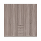 Wiemann Loft 5 Doors & 4 Drawers With Bi-Fold Doors Wardrobe in Dark Rustic Oak 