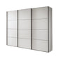 Wiemann Phoenix White 3 Door Sliding Wardrobe in matte
