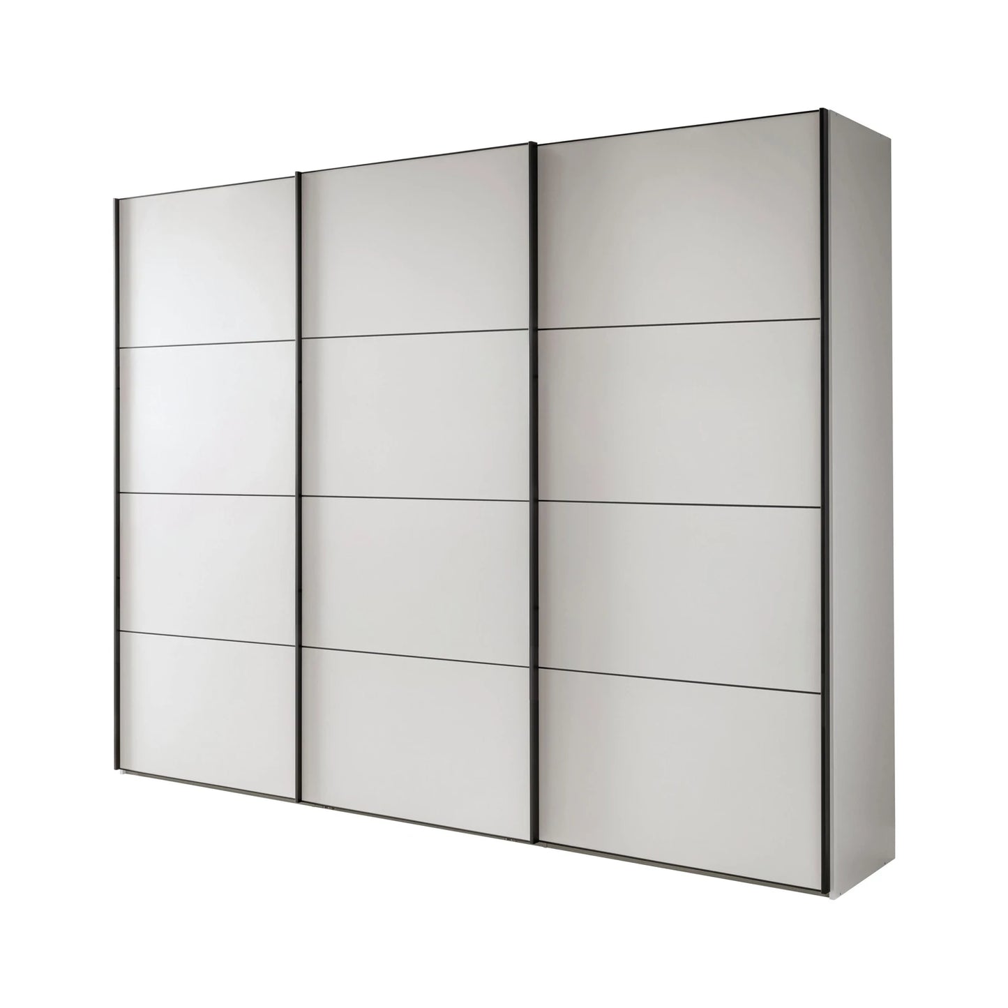 Wiemann Phoenix White 3 Door Sliding Wardrobe in matte