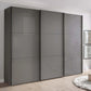 Wiemann Meridian Lava 3 Door Sliding Wardrobe in Glass