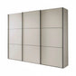 Wiemann Phoenix Pebble Grey 3 Door Sliding Wardrobe in  Matte