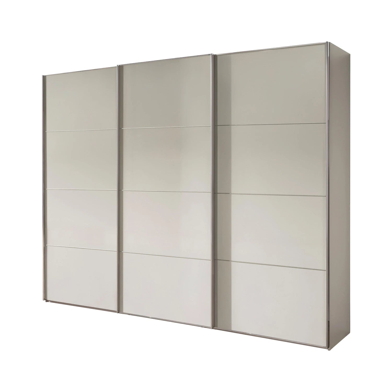 Wiemann Phoenix Champagne 3 Door Sliding Wardrobe in  Matte
