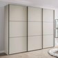 Wiemann Phoenix Champagne 3 Door Sliding Wardrobe in Matte