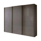 Wiemann Phoenix Havana 3 Door Sliding Wardrobe in Glass