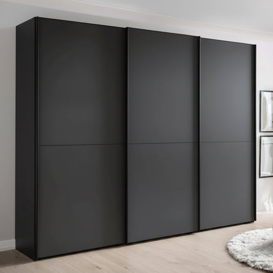Wiemann Phoenix Lava 3 Door Sliding Wardrobe in Matte