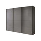Wiemann Phoenix Lava 3 Door Sliding Wardrobe in Glass