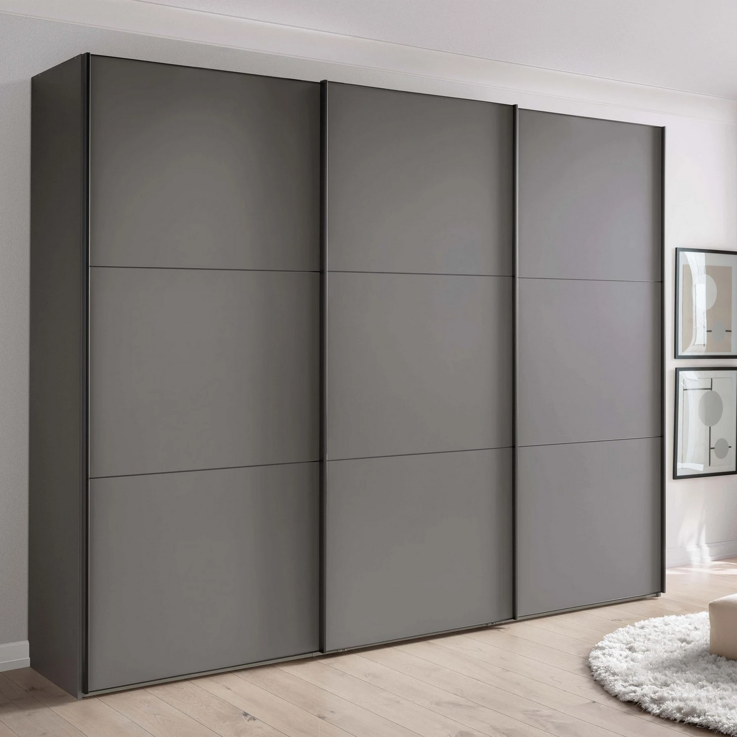 Wiemann Phoenix Lava 3 Door Sliding Wardrobe in Matte