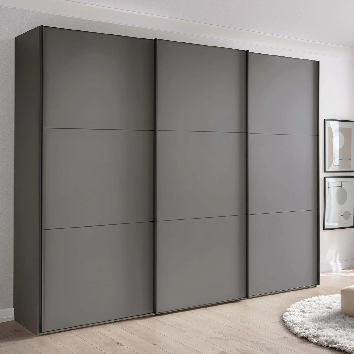 Wiemann Phoenix Lava 3 Door Sliding Wardrobe in Matte