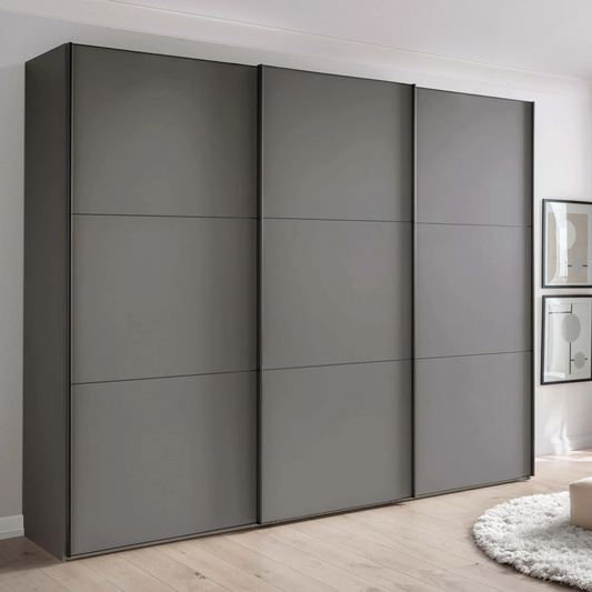 Wiemann Phoenix Lava 3 Door Sliding Wardrobe in Matte