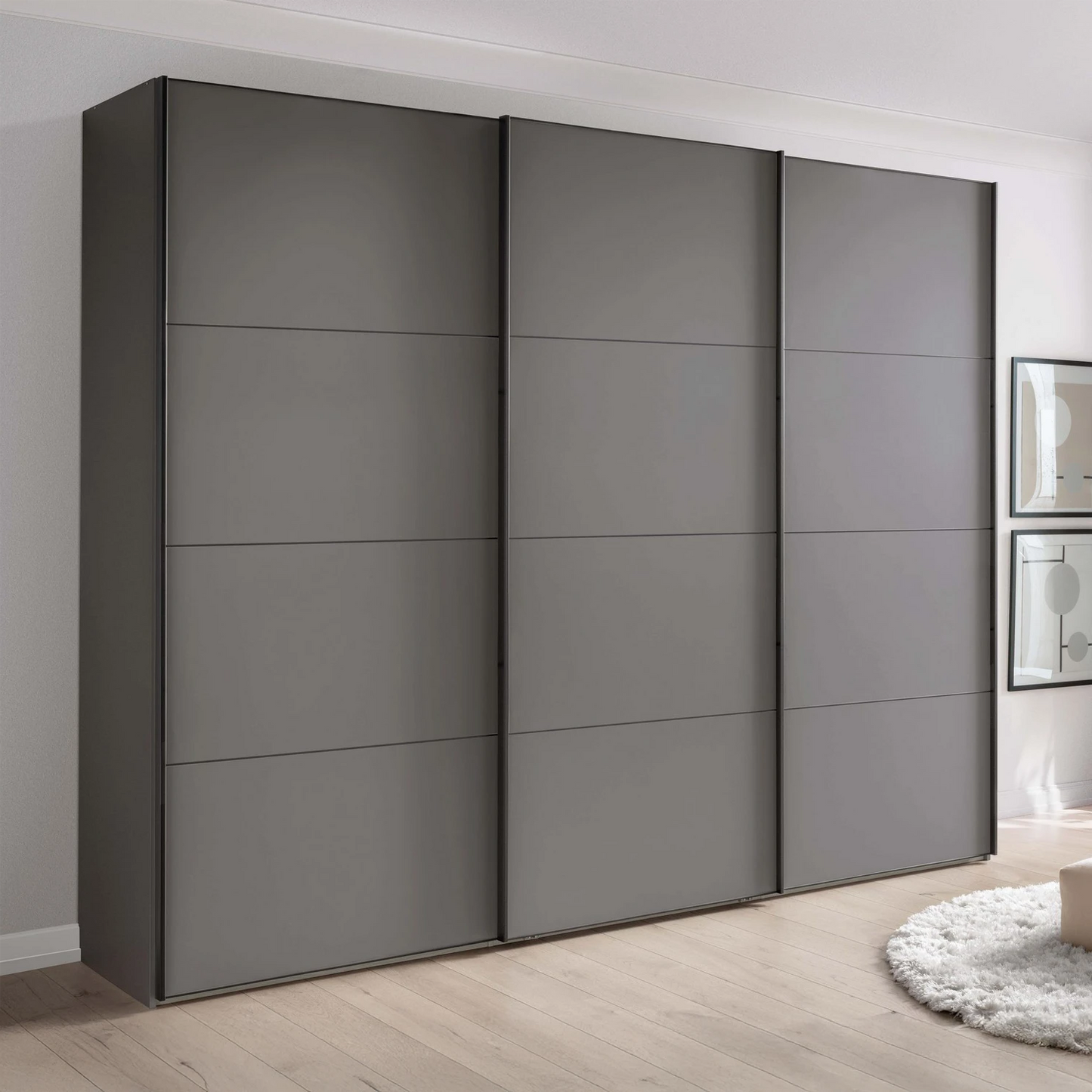 Wiemann Phoenix Lava 3 Door Sliding Wardrobe in Matte