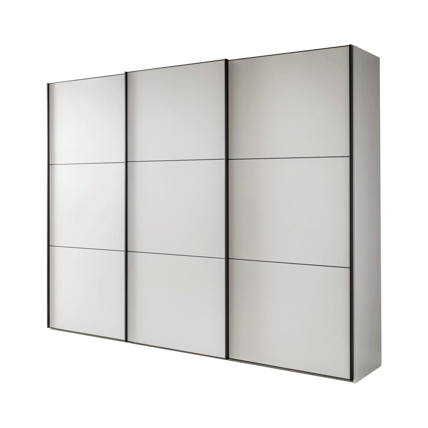 Wiemann Meridian White 3 Door Sliding Wardrobe in Matte
