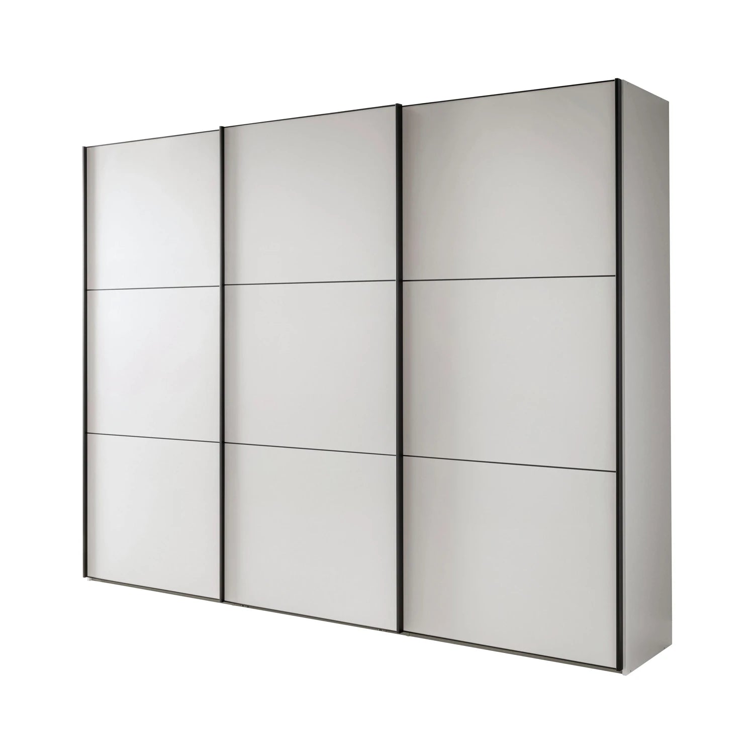 Wiemann Meridian White 3 Door Sliding Wardrobe in Matte