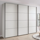 Wiemann Phoenix White 3 Door Sliding Wardrobe in Matte
