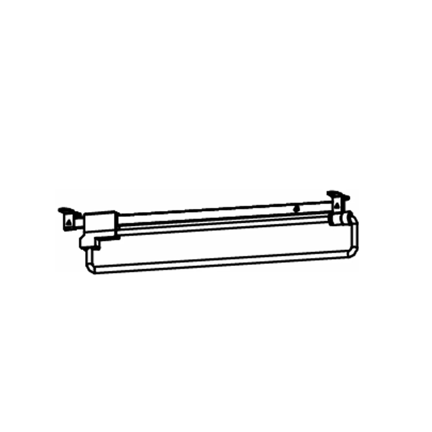 Extending Rail Holder for Rauch Sliding & Hinged Wardrobe - Orange Plus A & B