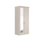 Kempton 2 Door Hinged Wardrobe with Right Door Mirror 