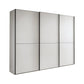 Wiemann Phoenix White 3 Door Sliding Wardrobe in Matte