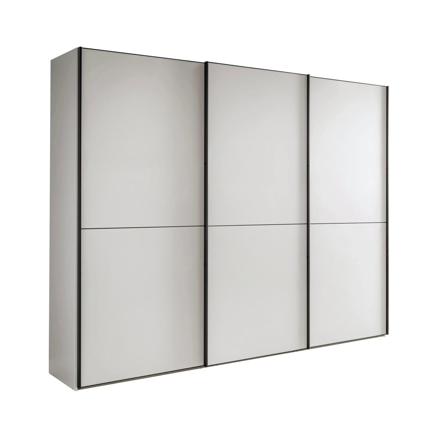 Wiemann Phoenix White 3 Door Sliding Wardrobe in Matte