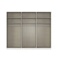 Rauch Heaven 3 Door Slider Wardrobe with Décor Doors - Internal Comparments